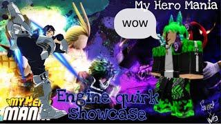 STRESS TEST My Hero Mania  ENGINE QUIRK SHOWCASE