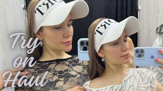 4K TRY-ON HAUL TRANSPARENT WITH ANNA LITTLE