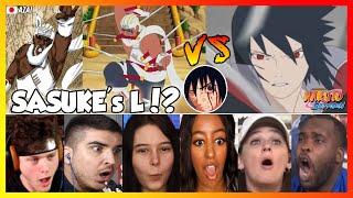 Sasuke vs Killer Bee Naruto Shippuden Episode 143 REACTION MASHUP