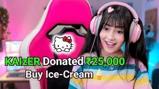 Donating ₹25000 to Small Streamers