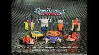 Transformers Armada McDonalds Happy meal Commercial NEW