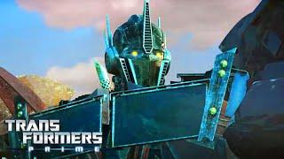 Transformers Prime  Aquí está Némesis Prime  Cartoons Für Kinder  Transformers Deutsch