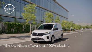 Introducing the all-new Nissan Townstar 100% electric