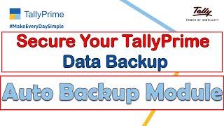 TallyPrime Auto Backup Module