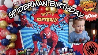 NEW SPIDERMAN BIRTHDAY PARTY *EASY*