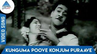 Maragatham Tamil Movie Songs  Kunguma Poove Konjum Puraave Video Song  JP Chandrababu