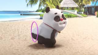 【Bamboo Panda  Challenge for you I Chinese Short Animation  熊猫班卜 #animation #shorts