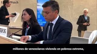 Leopoldo López participa en el Consejo de DDHH de la ONU
