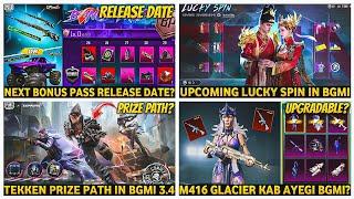 Next Tekken Prize Path Leaks  A8 bonus Pass Release Date  Next Classic Crate in Bgmi