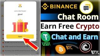 Binance Chat Room  Crypto Box Red Packet  How to Earn Free Crypto Everyday