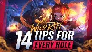 14 TIPS that will MAKE YOU BETTER in Wild Rift LoL Mobile