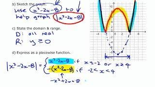 Absolute Value of a Function pt2 quadratic • 7.2c Pre-Calculus 11