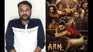 ARM Movie Review Tovino Thomas Krithi Shetty Jithin Laal Dhibu Ninan ThomasKaKis Talkies