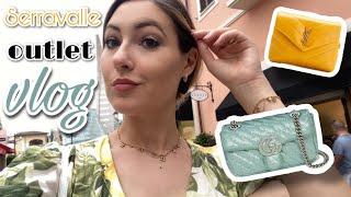 Serravalle 2022 Vlog Designer Outlet Shopping in Italy - follow me around at YSL Burberry & Gucci