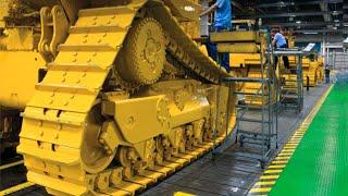 ▶️DOZER MANUFACTURING2024 Bulldozer Assembly line CAT Dressta John Deere How its made? USA