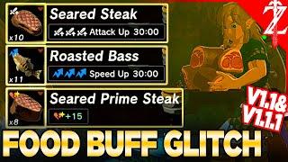 Get OP Food Buffs with Seared Food Buff Glitch V1.0 - V1.1.1 ONLY in Tears of the Kingdom