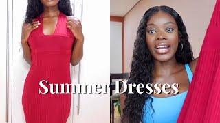 SUMMER DRESSES LOOKBOOK 2021️  TRY ON HAUL  New Chick  Zara  Brandi