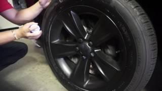 HOW TO PLASTI DIP RIMS & GAS CAP  2016 DODGE CHALLENGER SXT