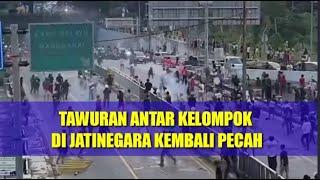 Aksi Tawuran Antar Kelompok di Jatinegara Kembali Pecah Pengguna Jalan Terganggu