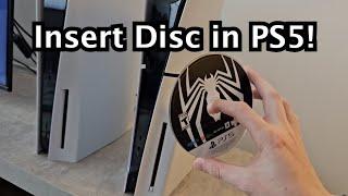 How to Insert Disc in PS5 Slim or PS5