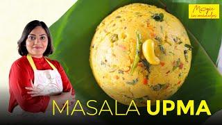 Easy Masala Upma Recipe  Healthy Indian Breakfast Idea  Indian Food #upma #easyrecipes #tasty