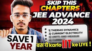 Complete Strategy for JEE Advanced 2024 Most Important Chapters Marks Vs Rank  IIT Motivation