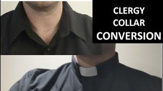 Clergy Shirt Collar Conversion