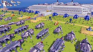 The Largest Clone Wars SUPER-FORTRESS Ever SIEGED - Men of War Star Wars Mod