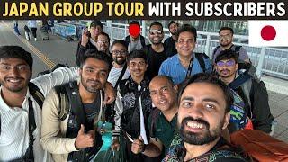JAPAN Group Tour with 14 Subscribers 