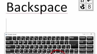 Como usar o teclado - Tecla Backspace e Delete