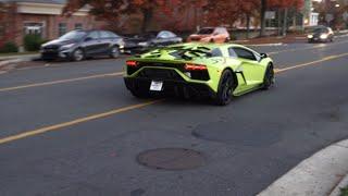 Lamborghini Aventador SVJ Exhaust Hellcats Ferraris BMW M3 M4 and More