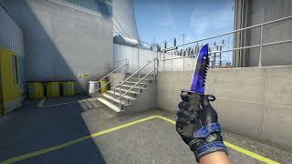 COMBO - Moto Gloves  Polygon FT + M9 Bayonet  Doppler Phase 4