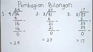 MATEMATIKA KELAS 3 SD - PEMBAGIAN BILANGAN DENGAN CARA POROGAPIT BERSUSUN