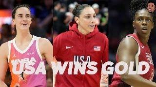 Caitlin Clark TRENDS while USA Womens Basketball win 8th straight Gold