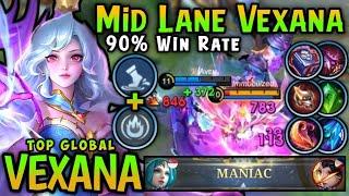 Vexana Best Build For 2024 90% Win Rate - Top Global Vexana Build & Emblem - Mobile Legends