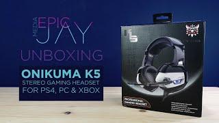 ONIKUMA K5 Stereo Gaming Headset - Get the Best Audio Experience  #unboxing #unboxingvideo