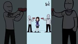 Seize the Gun by the anime character NO.3  #funny #cartoon