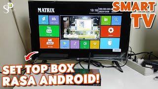 Set Top Box TV Digital Menjadi Smart TV Android  Upgrade STB Matrix Apple Merah HD V2.7.2 Terbaru