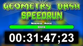 Speedrun All levels 1-20 314723 Geometry Dash 2.0 - bycraftxx