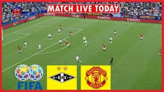 LIVE Rosenborg BK 1-0 Manchester United -  International Friendly Match 2024 - Videogame Simulation