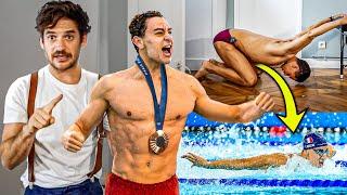 Le PHYSIQUE HALLUCINANT dune médaille de Bronze de natation  ANALYSE de Clément SECCHI