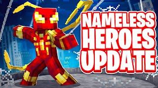 Minecrafts Nameless Heroes NEW Update -  Fisks Superhero Mod Review