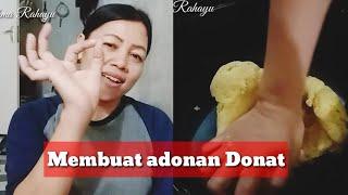 Kue Rahma Rahayu Cara membuat adonan donat goreng tanpa kentang