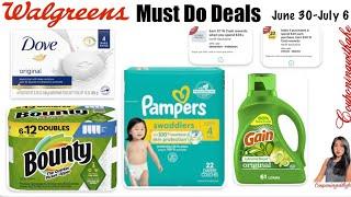 Walgreens Must Do Deals June 30-July 06 New month new promotion digital and Monthly booster