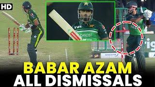 Babar Azams All Dismissals Against Kiwis  Pakistan vs New Zealand  PCB  M2B2A