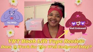 Review  *VBT Boob Lift Tape*  #VBTbreasttape #VBTlift