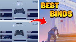 The BEST BINDS For Controller Fortnite Players Non-ClawNon-Paddle - Fortnite Chapter 4 *UPDATED*