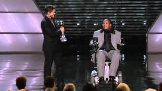 Eric Legrand Receives ESPN Award July 112012