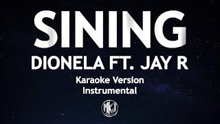 Sining Dionela Ft. Jay R Karaoke Version High Quality Instrumental