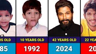 Allu Arjun - Transformation From 1 to 42 Years Old